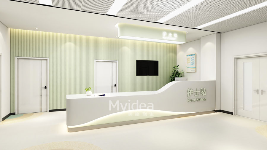 醫療美容家具接待臺