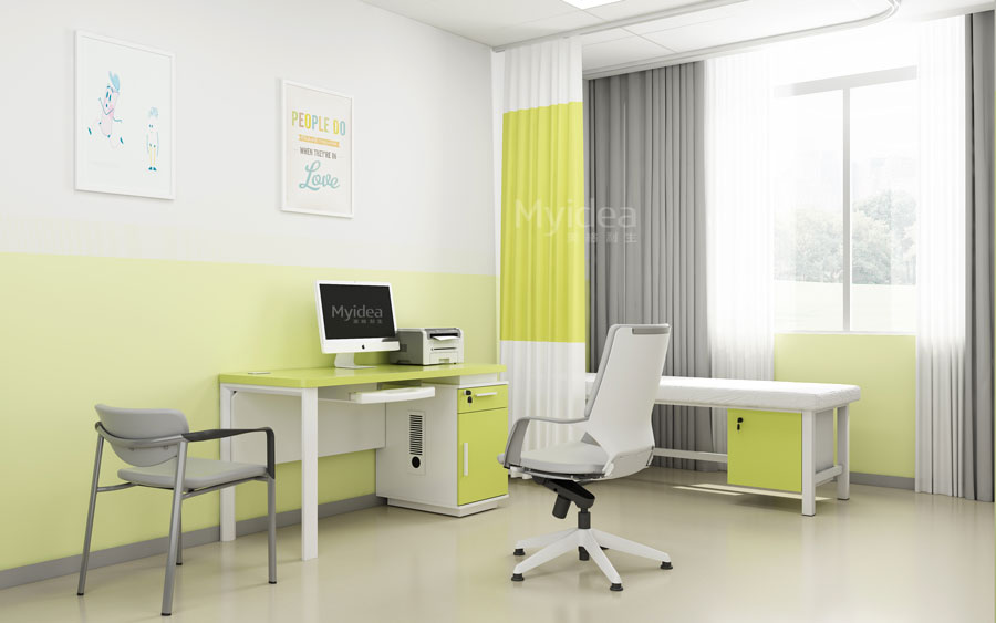 診所家具-醫生專用診桌診