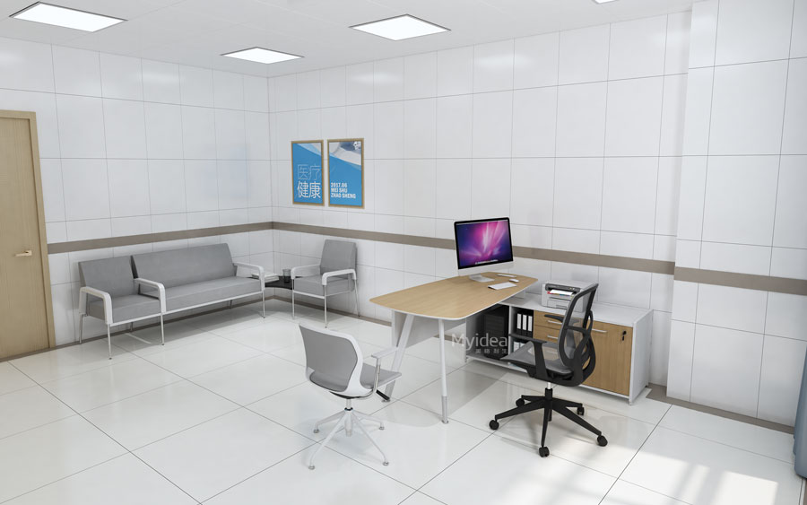 醫院單人辦公桌椅沙發配套