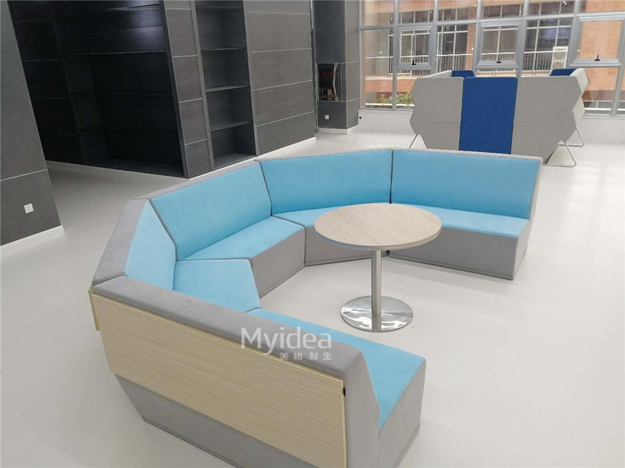 公共休閑區組合異性沙發