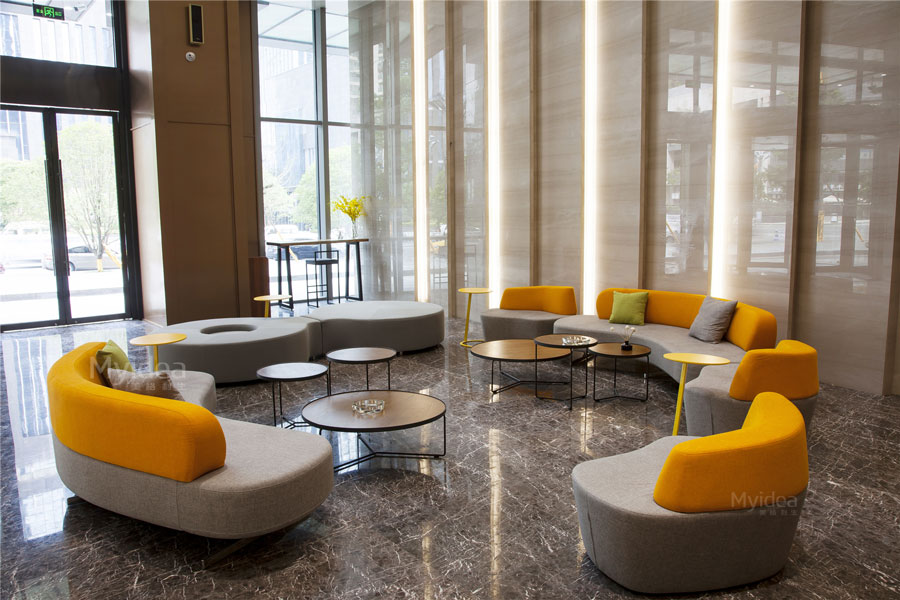 酒店大廳接待沙發接待椅