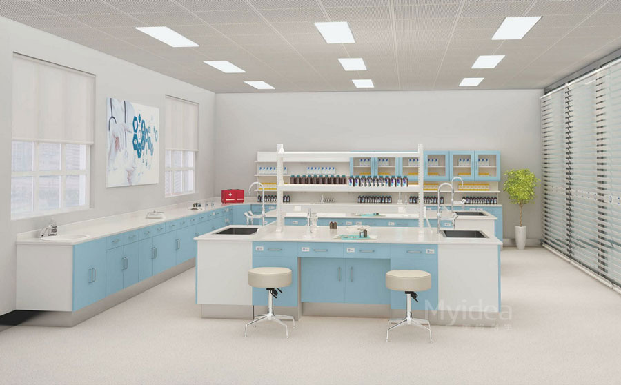 醫(yī)院家具-醫(yī)院實(shí)驗(yàn)室邊臺(tái)+洗手臺(tái)