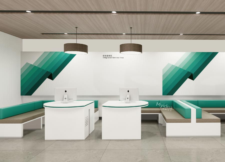 農業銀行家具-公共接待區