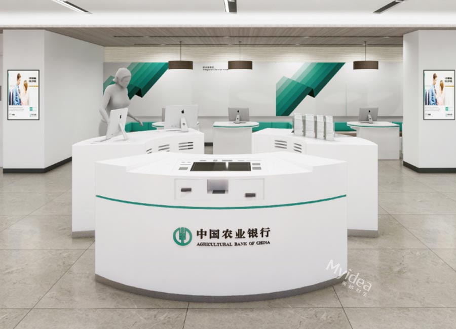 <b>銀行家具-接待引導臺</b>