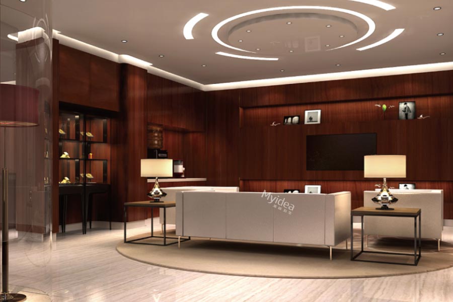 工商銀行家具-VIP業務辦理接待區